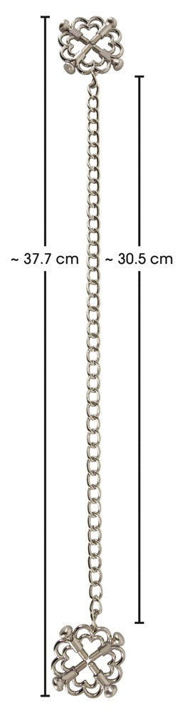 Nipple Jewellery with Metal Chain
