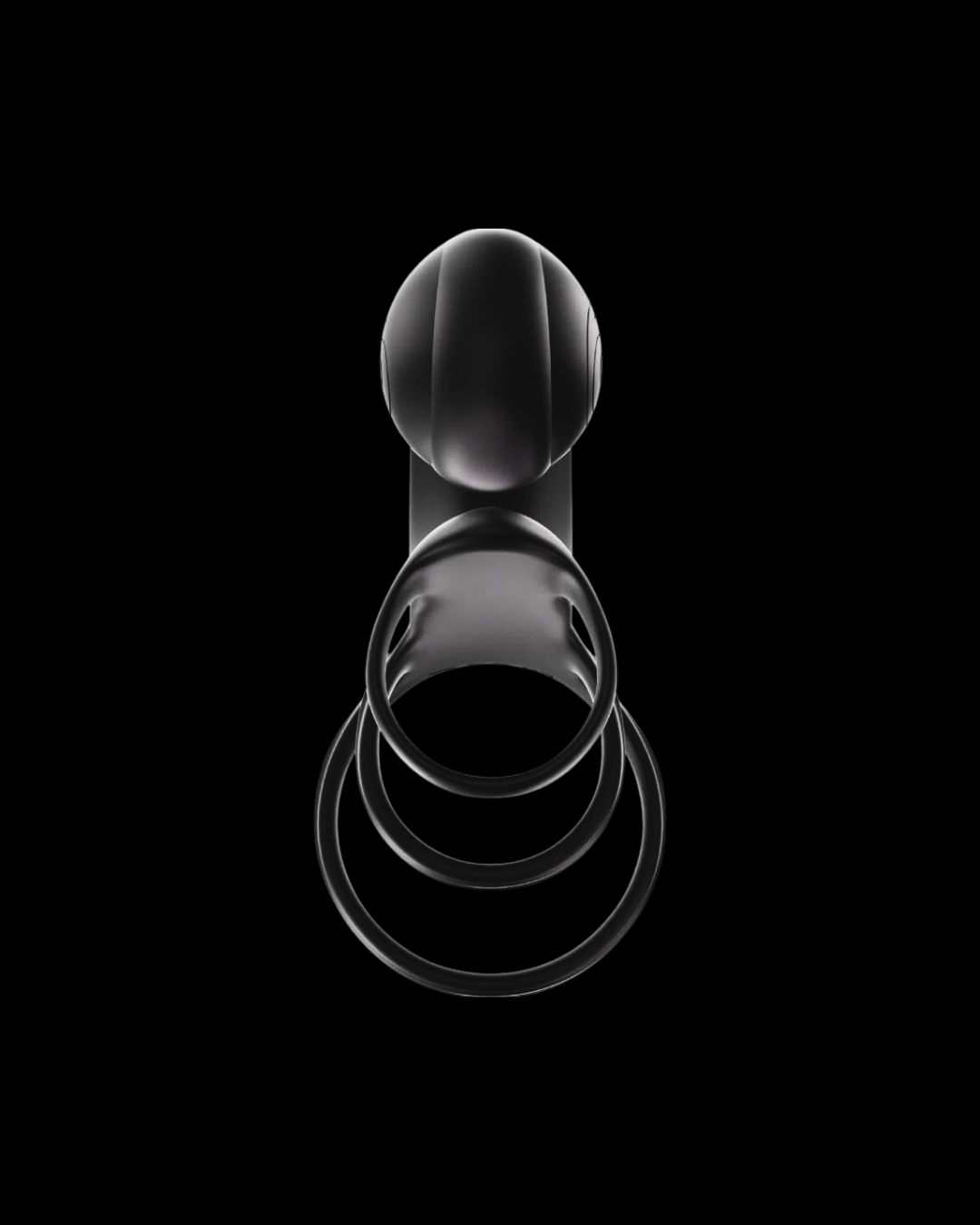 NS Black Continuum | Remote-Controlled Clitoral Ring