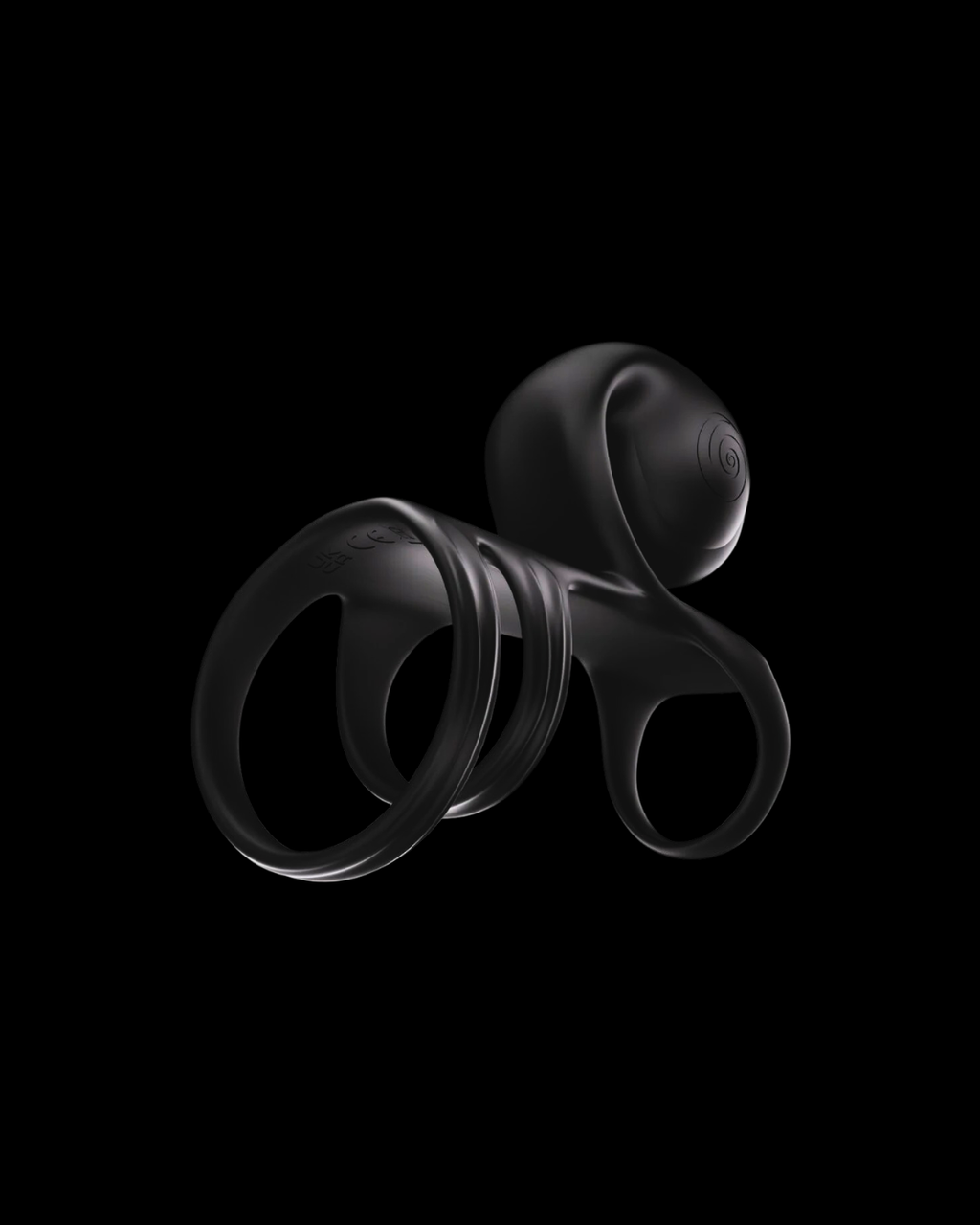 NS Black Continuum | Remote-Controlled Clitoral Ring