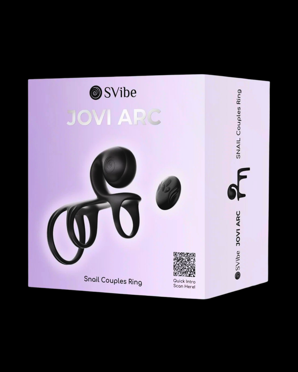 NS Black Continuum | Remote-Controlled Clitoral Ring