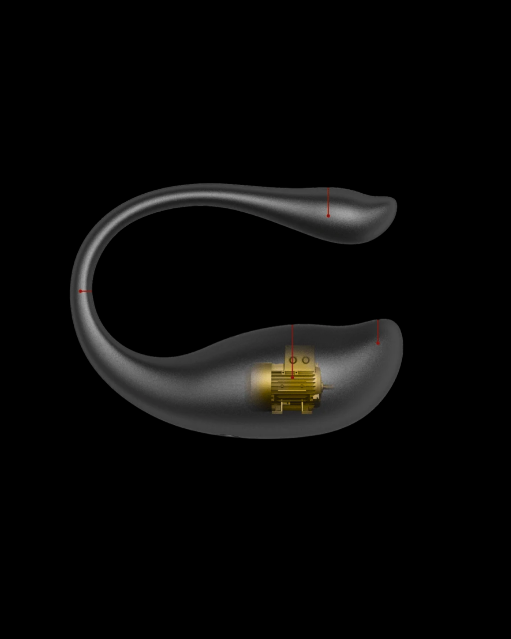 NS Grey Ether | Remote Vibrating Egg
