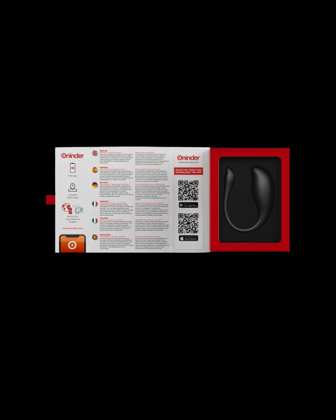 NS Grey Ether | Remote Vibrating Egg