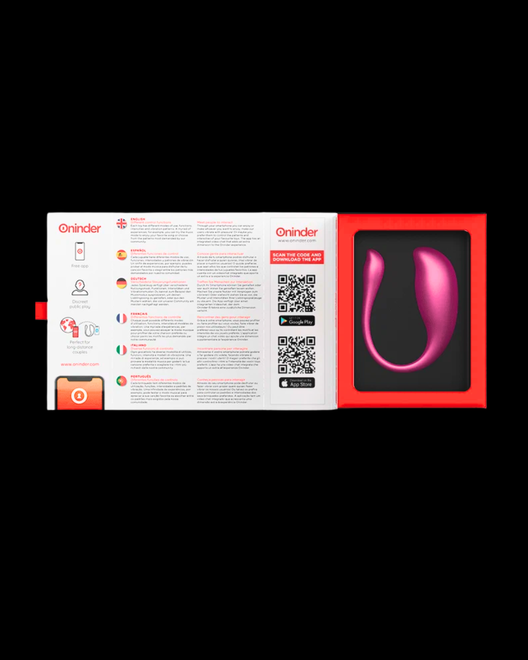 NS Pink Ether | Remote Vibrating Egg
