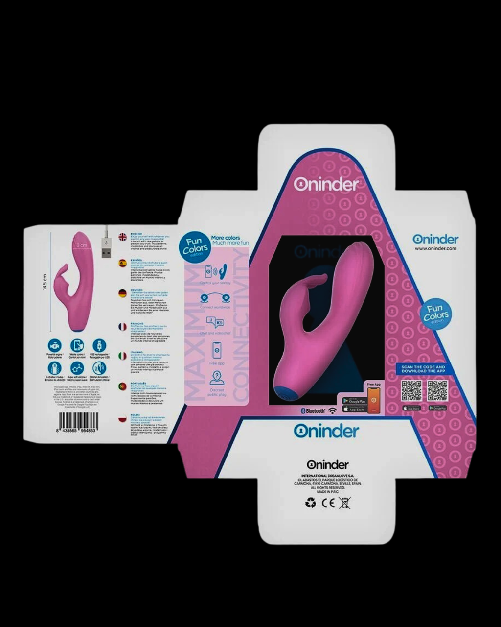 NS Synapse | Dual-Motor Remote Vibrator