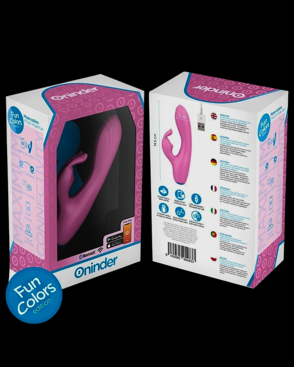 NS Synapse | Dual-Motor Remote Vibrator