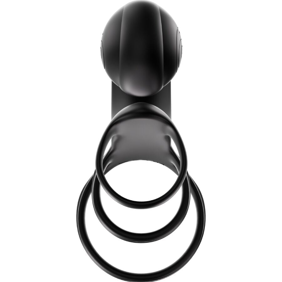 Nikita Studios™ NS Black Continuum | Remote-Controlled Clitoral Ring LOVETOYS|Sex Toys for Men|Accessories for the penis|Cock Rings|Cockrings with vibration
