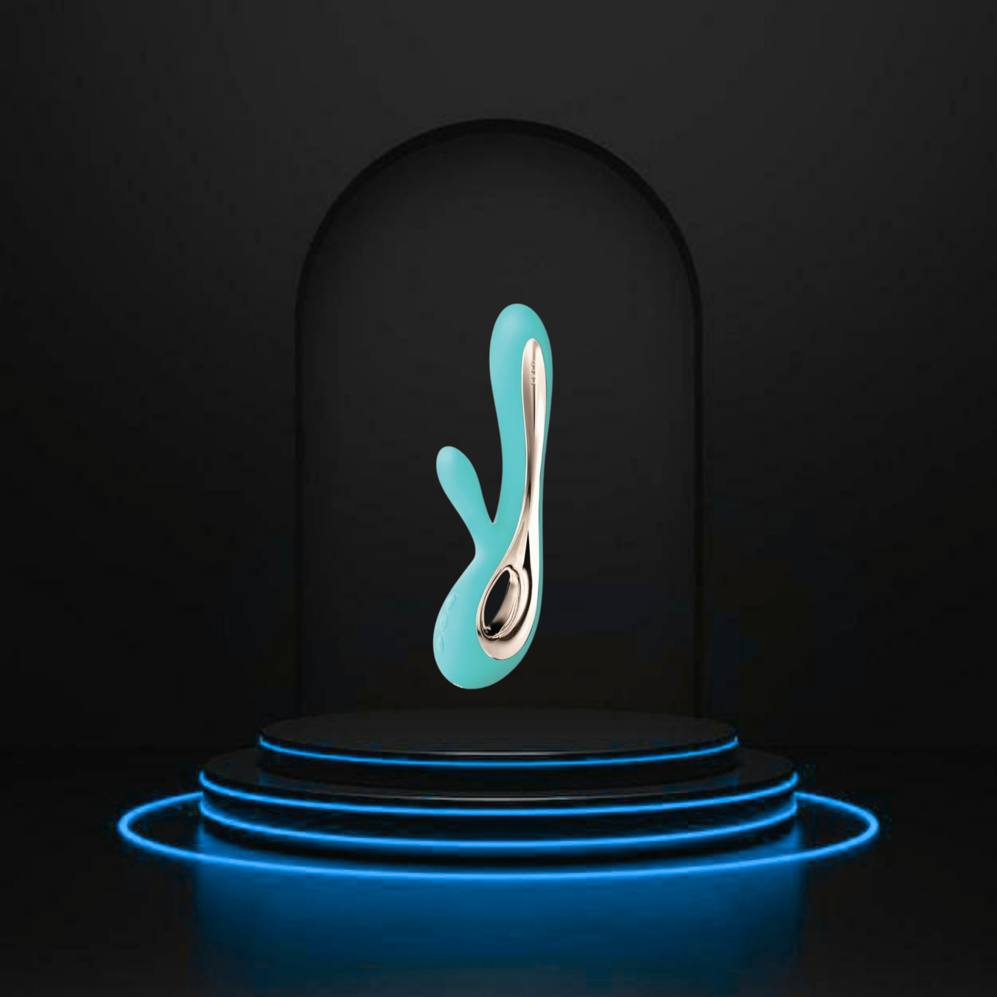 Nikita Studios™ NS Blue Sovereign | Dual-Zone Curved Vibrator LOVETOYS|Toys for Women|Stimulators|For Clit