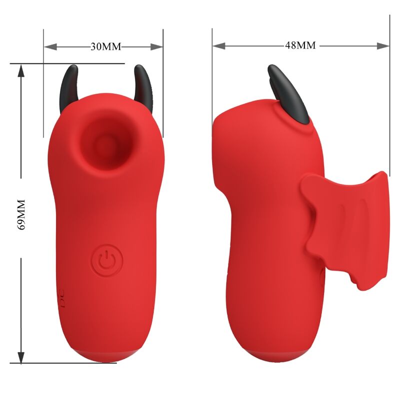 Nikita Studios™ NS Devil Vibration | Micro E-Pulse Stimulator LOVETOYS|Toys for Women|Stimulators|For Clit