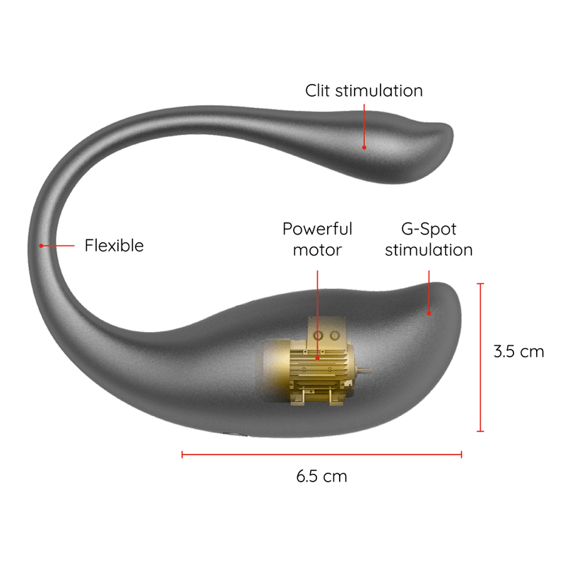 Nikita Studios™ NS Grey Ether | Remote Vibrating Egg LOVETOYS|Vibrators|APP Sextoys