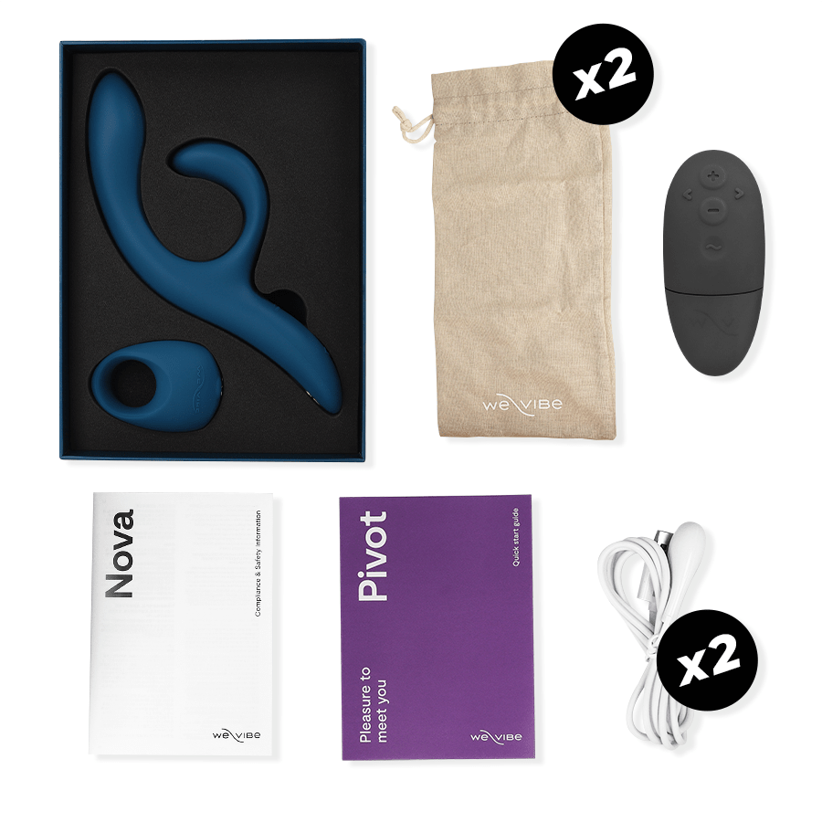 Nikita Studios™ NS Union 2 | App-Linked Dual-Node Network LOVETOYS|Vibrators|Remote control